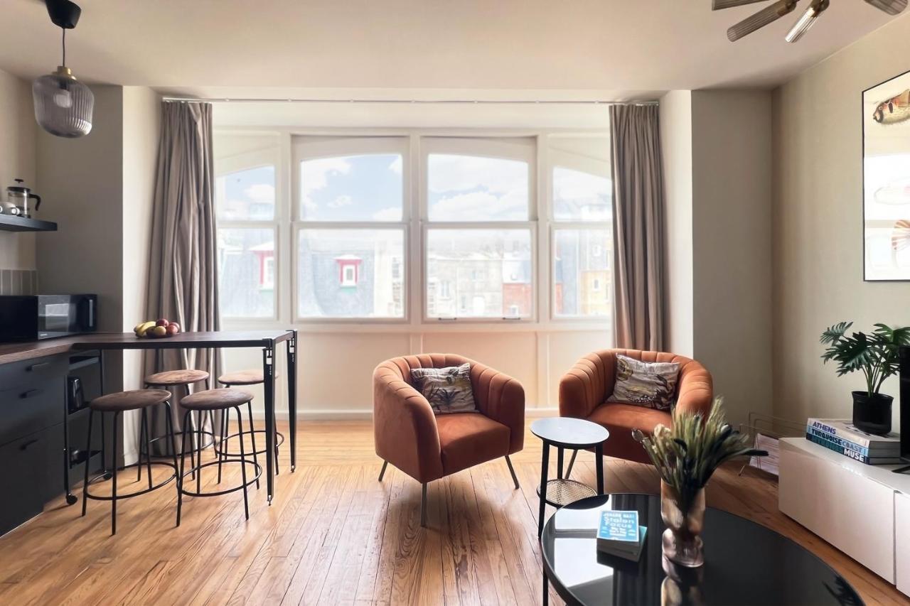 Villa Adele, Bow-Window Vue Mer -Appt 04 Mers-les-Bains Eksteriør bilde
