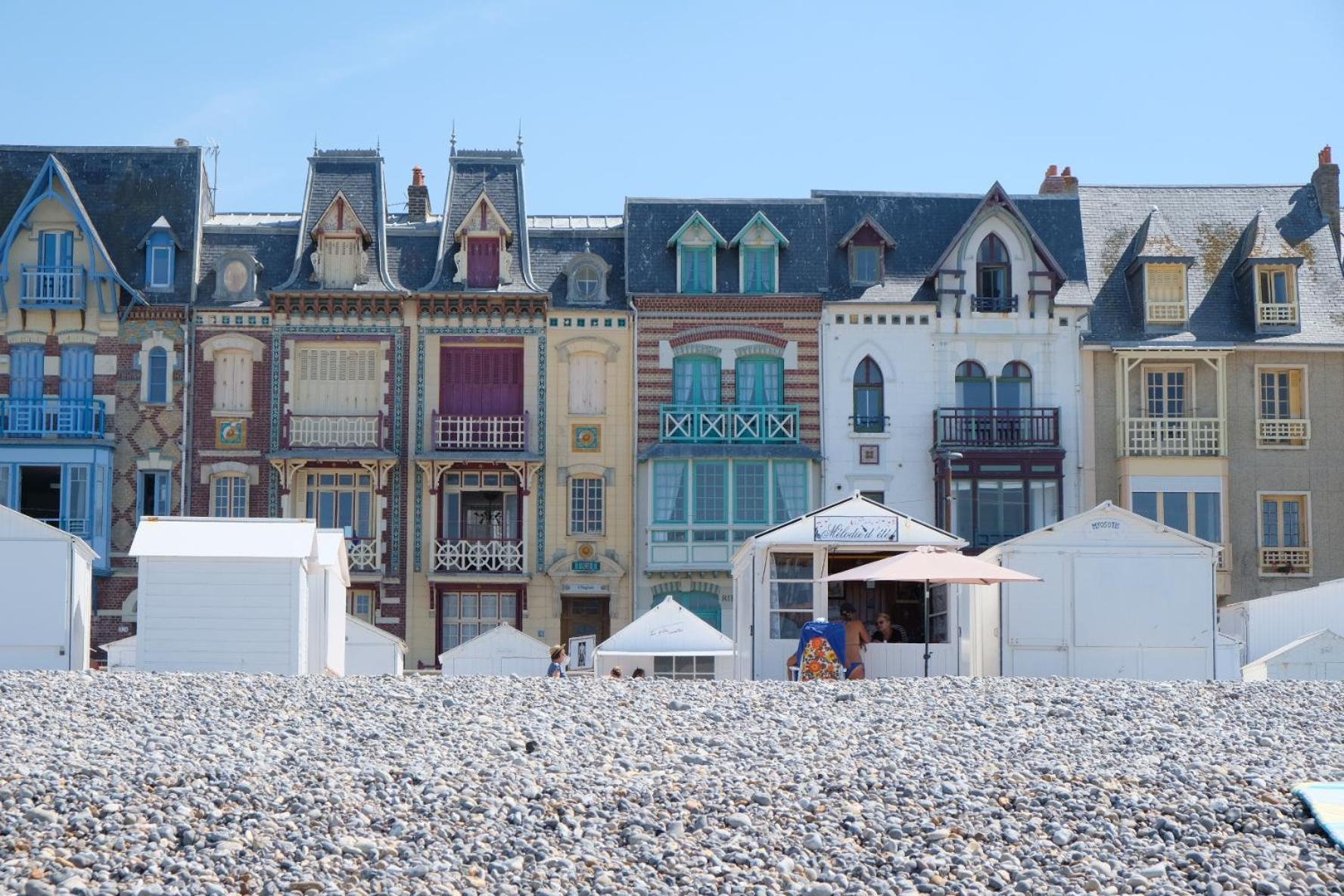 Villa Adele, Bow-Window Vue Mer -Appt 04 Mers-les-Bains Eksteriør bilde